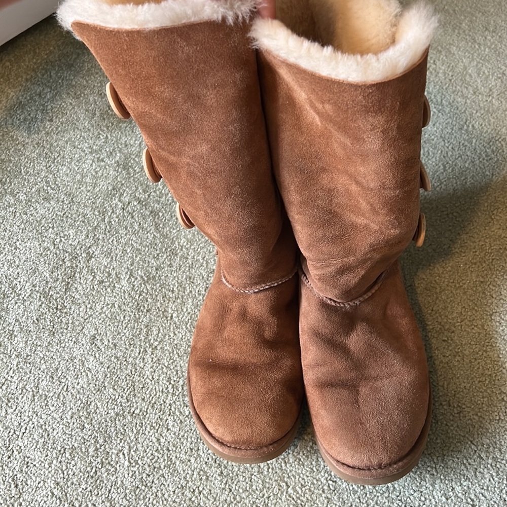 Tall Uggs With Buttons Up The Side! - image 2